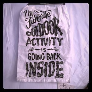 🌦️Come Clean Closet Sale🌦️
 NBW Fun Hand towel